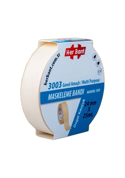 Her Bant Krepe Maskeleme Bantı 24 Mmx25 Mt 3003