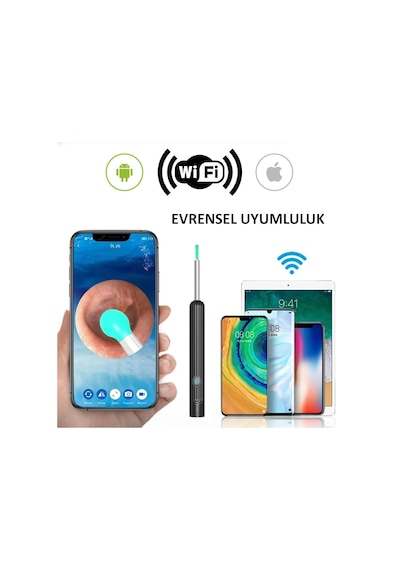 Ne Kablosuz Wifi Kulak Temizleme Kamerası Ne Kablosuz Wifi Kulak Temizleme Kamerası