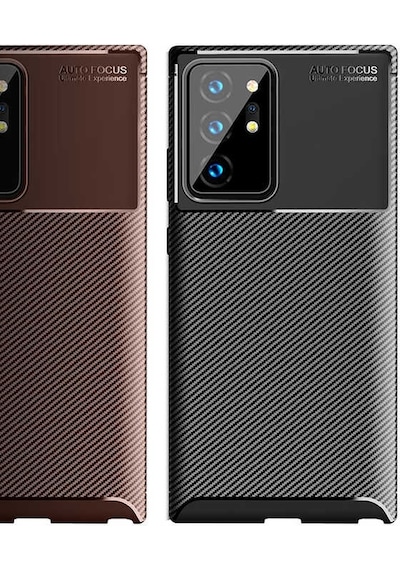 Rba Aksesuar Galaxy Uyumlu Note 20 Ultra Kılıf Rba Negro Silikon Kapak - Siyah Siyah