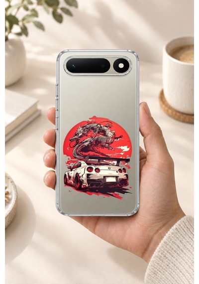 Tecno Spark 50 5g Uyumlu Gtr Ejderha Tasarımlı Baskılı Silikon Kılıf