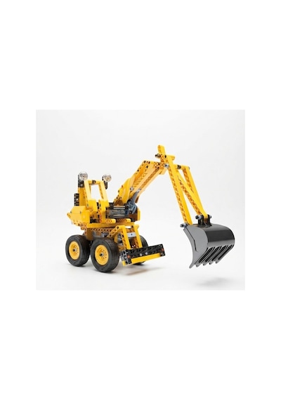 Lisanslı Clemento-ni Mekanik Laboratuvarı Dozer Ve 10 Farklı Model 200+ Parça Yapı Oyuncak Seti