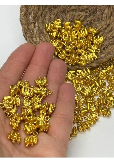 Fengshui Gold Fil Figürü 18 K