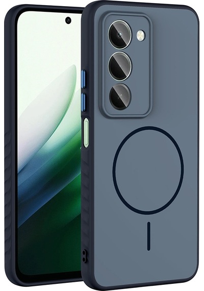 Xiaomi Redmi 15 Kılıf M-safe Şarj Özellikli Zore Tea Kapak Çok Renkli