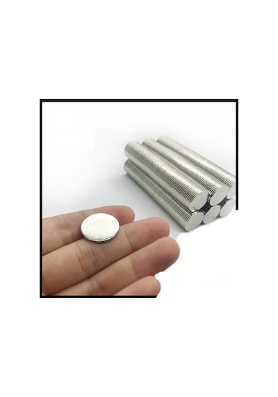 Neodim Neodyum Mıknatıs 20 MM x 1.5 MM 5 Adet