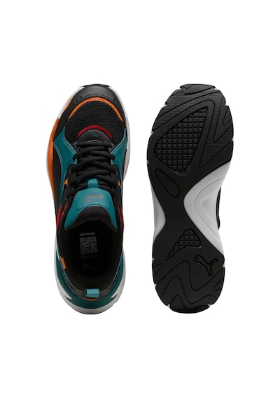 404747-05 Puma X-ray 4 Spor Ayakkabı Siyah 404747-05 Siyah Yeşil Turuncu