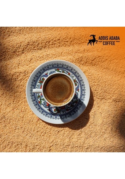 Addis Ababa Coffee Geleneksel Yemen Türk Kahvesi Yumuşak İçim 10 x 100 G