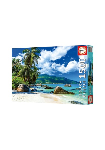 Educa 1500 Parça Seyşeller Deniz Vce Doğa Manzarası Puzzle - 19564 - Seychelles