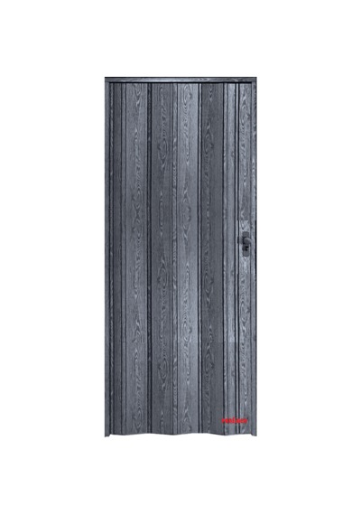 Penguen Akordiyon Kapı Antrasit Renk En 73-87 Cm Arası Boy 220 Cm