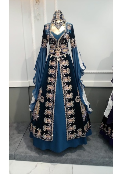 Sedamoda Kına Gecesi Bindallı Kaftan Ceyda Model