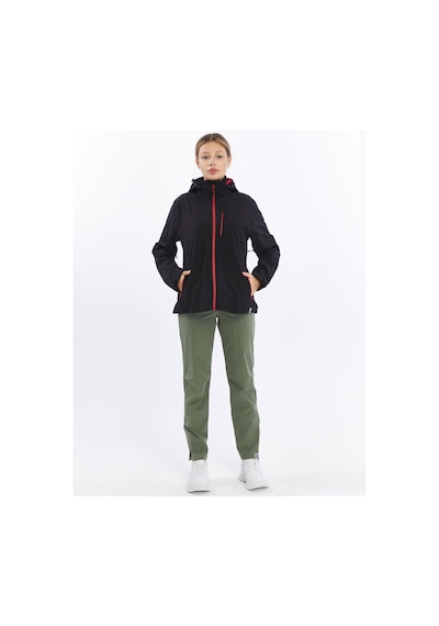 Mapamyumco Windbreaker Kadın Ceket-siyah Siyah