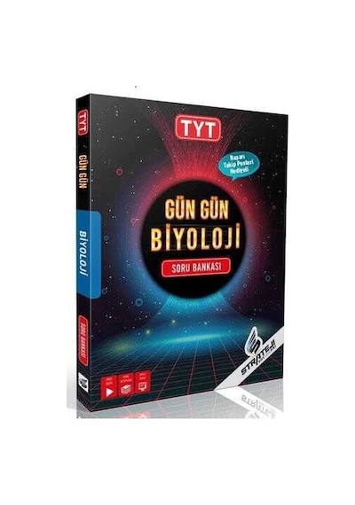 Strateji Tyt Gün Gün Biyoloji Soru Bankası