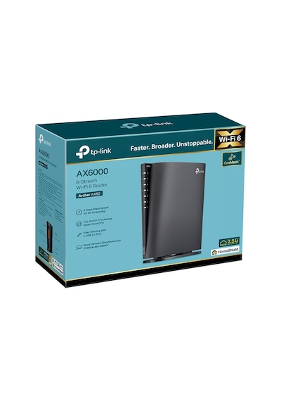 Tp-link Archer AX80 AX6000 2.5 G 8 Akışlı WİFİ 6 Router