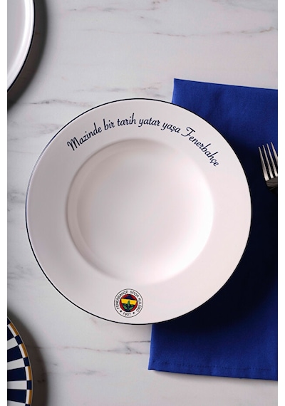 Karaca X Fenerbahçe Makarna Tabağı 27 Cm Mavi
