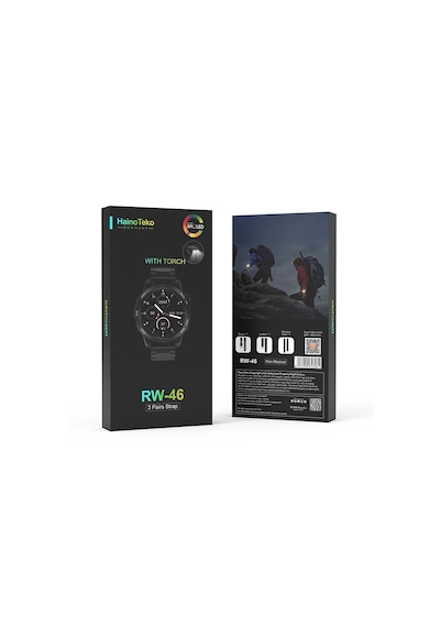 Haino Teko RW-46 3 Kordonlu Akıllı Saat (İthalatçı Garantili)