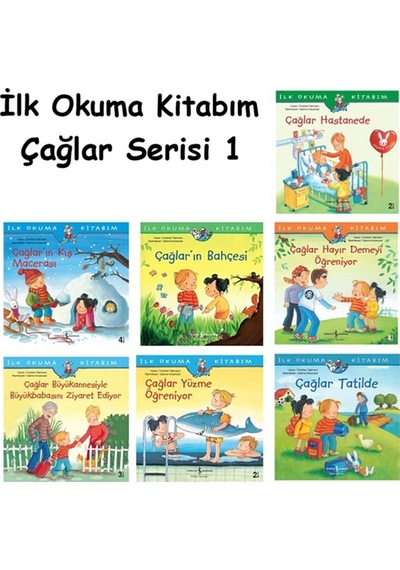 Ilk Okuma Kitabım-çağlar Serisi 7 Kitap