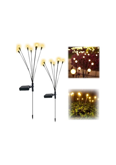 MİGHTY 2 Lİ PAKET 6 TOP YILBAŞI LED GÜNEŞ ENERJİLİ BAHÇE AYDINLAT
