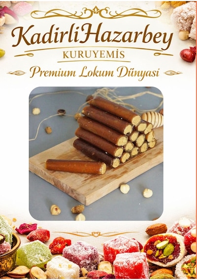 Kadirlihazarbey Estıl & Köme Sade Pestil Sarmasi Icerisi Findik Ezmeli 150 Gr