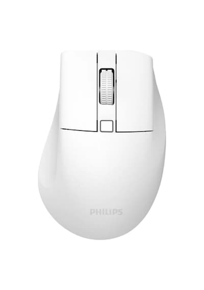Phılıps Spk7528w, Sessiz, Beyaz, Usb Nano 2,4gh Ve Bluetooth Kablosuz, 1600dpi, Optic, 3 Tuşlu, Ergo -