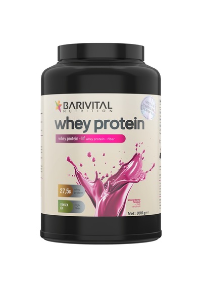 Barivital Çilekli Whey Protein 900 Gr Çilek