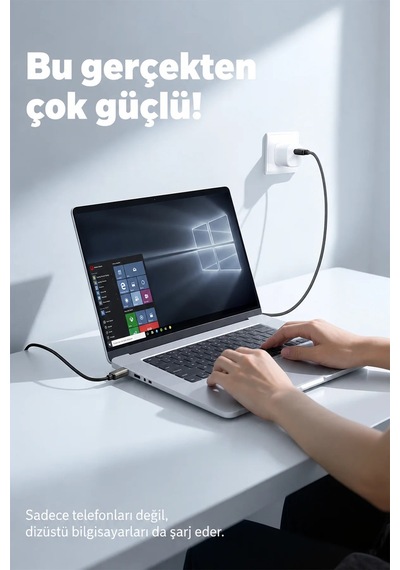 Ven-dens Vd-dc14cl 27 W Pd Type-c To Lightning Hızlı Şarj Ve Veri Kablosu, 1 Metre, Naylon, Siyah