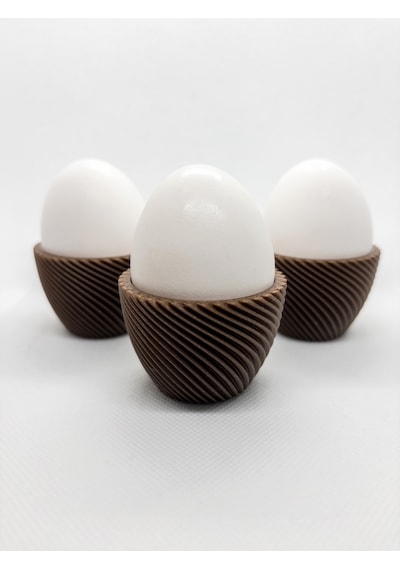 Modern Yumurtalık 3'lü - Antik Bronz