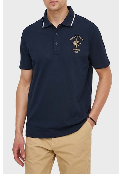 Paul & Shark Erkek Polo Yaka T Shirt 24411350 013 Lacivert Lacivert
