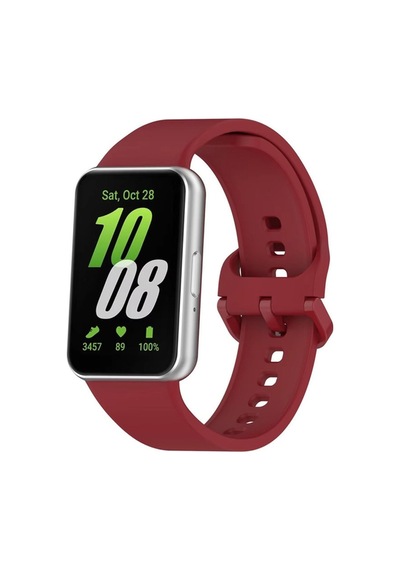 Fit 3 Kr419 Ware Silikon Kordon - Bordo Bz8683140768393