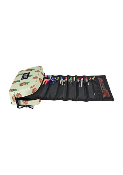 Jacbag Organizer Roll Up-rulo Organizer Kalem Çantası Organizer Roll Up-ananas renkli