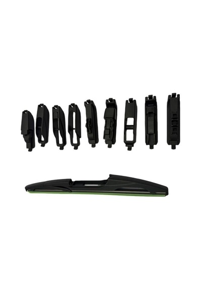 9 Aparatlı Hibrit Arka Silecek Kilitli Model 25 Cm / Cası9-25