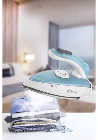 Kiwi KSI6316 1000 W Çelik Tabanlı Katlanabilir Seyahat Ütüsü