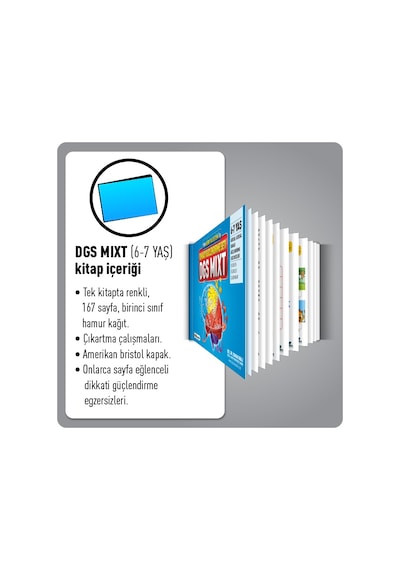 Adeda Dikkati Güçlendirme Seti Mixt 6-7  Yaş