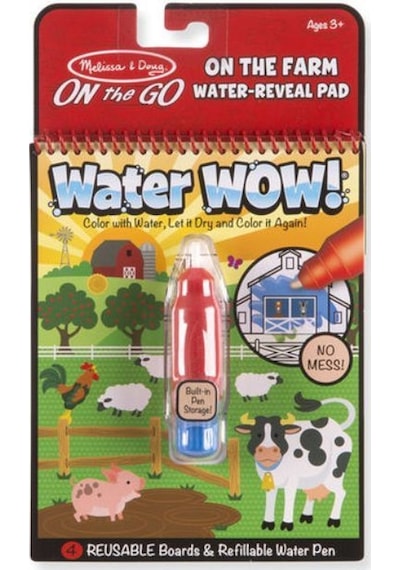 Melissa&Doug Water Wow! Su ile Boyama Kitabı Çiftlik