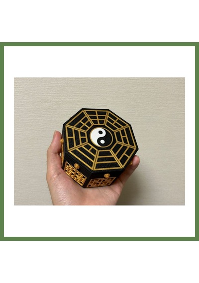 Bezos Oryantal Bagua Fener Tealight Mumluk Çok Parçalı Dekoratif Mum Feneri Hb006 Çok Renkli