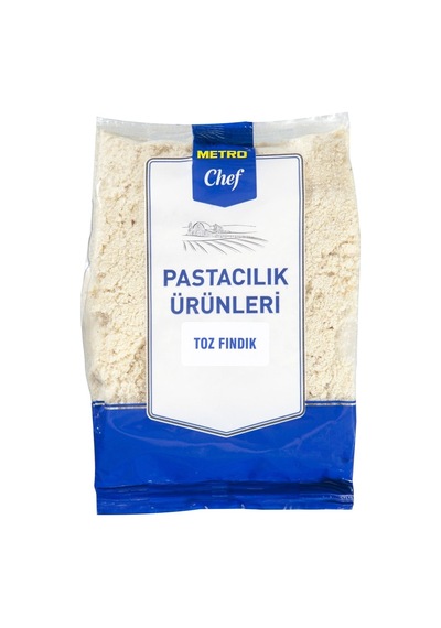 Metro Chef Toz Fındık 250 G - Pastacılık Ve Tatlılar İçin İnce Çekilmiş Fındık 4'li Avantaj Pak Tarı