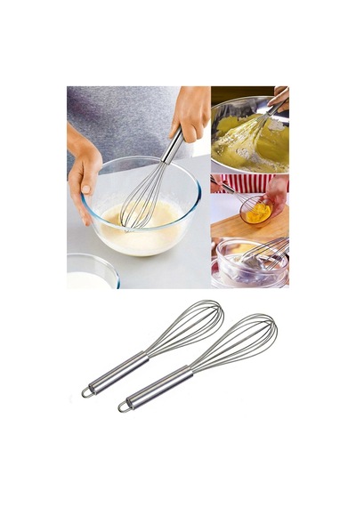 Paslanmaz 2li 21+25 Cm Çırpıcı Paslanmaz Çelik Diğer