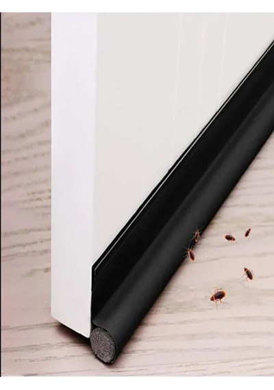 2 Adet Bej Renk 90 Cm Kapı Altı Rüzgarlık Rüzgar Hava Önleyici Yalıtım Süngeri