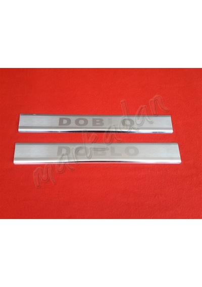Markadan Fiat Doblo Krom Kapı Eşiği 2010 Sonrası 2 Parça Paslanma