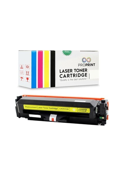 Proprint Hp 410X Cf412X Sarı Uyumlu Toner 5000 Sayfa M477Nw