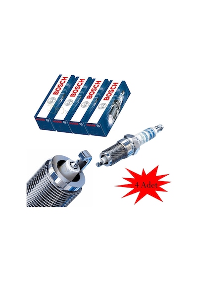 Otobalcı Daihatsu Terios 1.3 Bosch  İridyum Buji Set 1998--2009