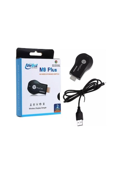 M9 Plus Anycast Hdmı Kablosuz Görüntü Aktarıcı Uyumlu iOS -Android.Dongle