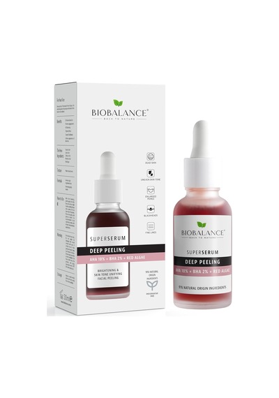 Süper Serum Aydınlatıcı, Renk Eşitleyici Kırmızı Peeling Aha%10 + Bha%2 + Kırmızı Yosun%91 Doğal İçerik 30 Ml Süper Serum Aydınlatıcı, Renk Eşitleyici Kırmızı Peeling Aha%10 + Bha%2 + Kırmızı Yosun%91 Doğal İçerik 30 Ml