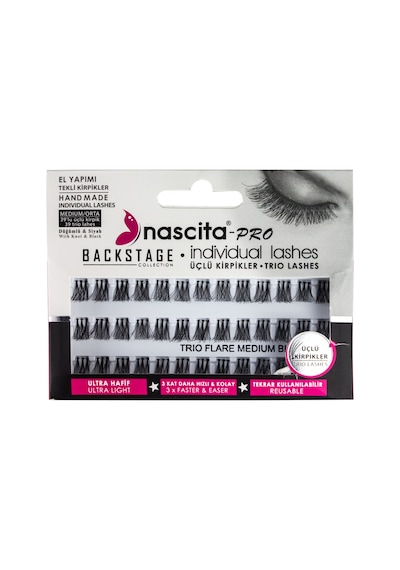 Nascita Backstage Collection Trio 3'lü Takma Kirpik Naseye000115