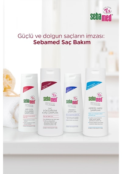 Sebamed Saç Dökülmesine Karşı Etkili Kafein ve Ginkgo Biloba İçerikli Şampuan 1 L