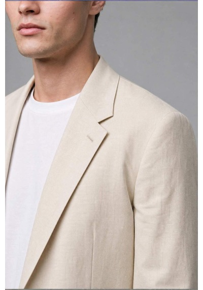 Defacto Oversıze Tencel Ecru Blazer Ceket H7042ax26smer91 Ekru-er91