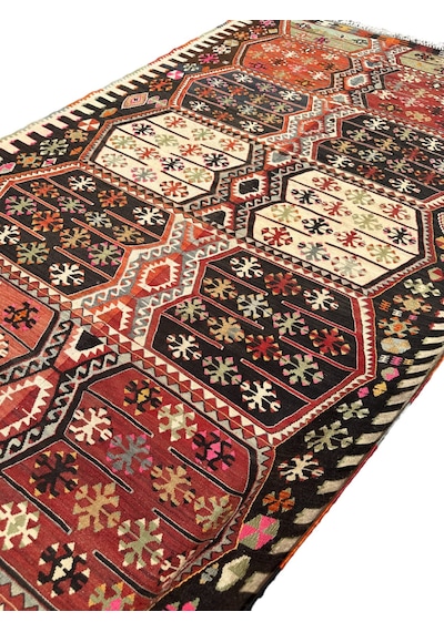 El Dokuma Malatya Akçadağ Kilimi Çift Kanat 155x300 Kök Boya %100 Yün Kilim El Dokuma Malatya Akçadağ Kilimi Çift Kanat 155x300 Kök Boya %100 Yün Kilim