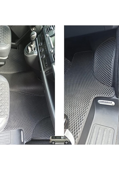 Bod Volkswagen Caravelle 3D Havuzlu Paspas 2003-2015