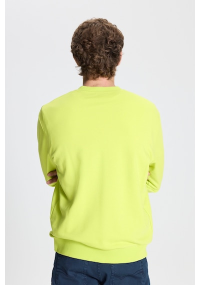 AC&Co / Altınyıldız Classics Erkek Acı Sarı Standart Fit Normal Kesim Bisiklet Yaka Pamuklu Sweatshirt Neon Sarı AC&Co / Altınyıldız Classics Erkek Acı Sarı Standart Fit Normal Kesim Bisiklet Yaka Pamuklu Sweatshirt Neon Sarı