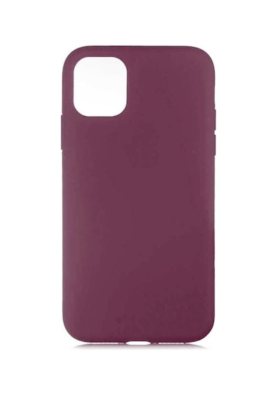 Apple Uyumlu iPhone 11 Kılıf Zore Lsr Lansman Kapak Koyu Mor
