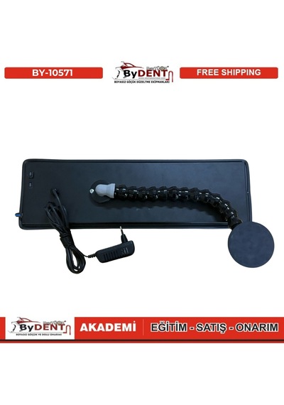 Pdr Boyasız Göçük Düzeltme 4 Ledli Uzun Lamba Mıknatıslı 53x16