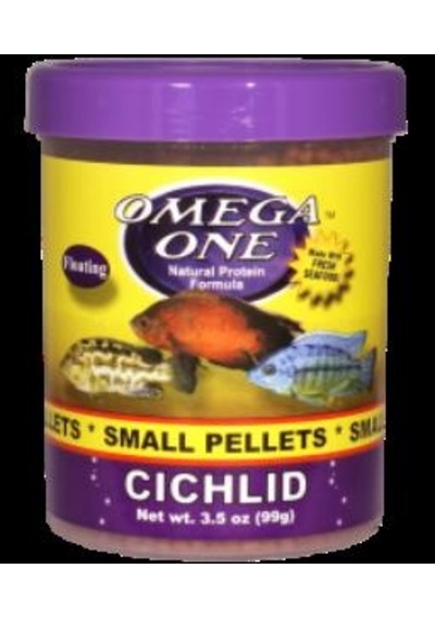 Omega One Cichlid Small Pellets 270Ml / 99G